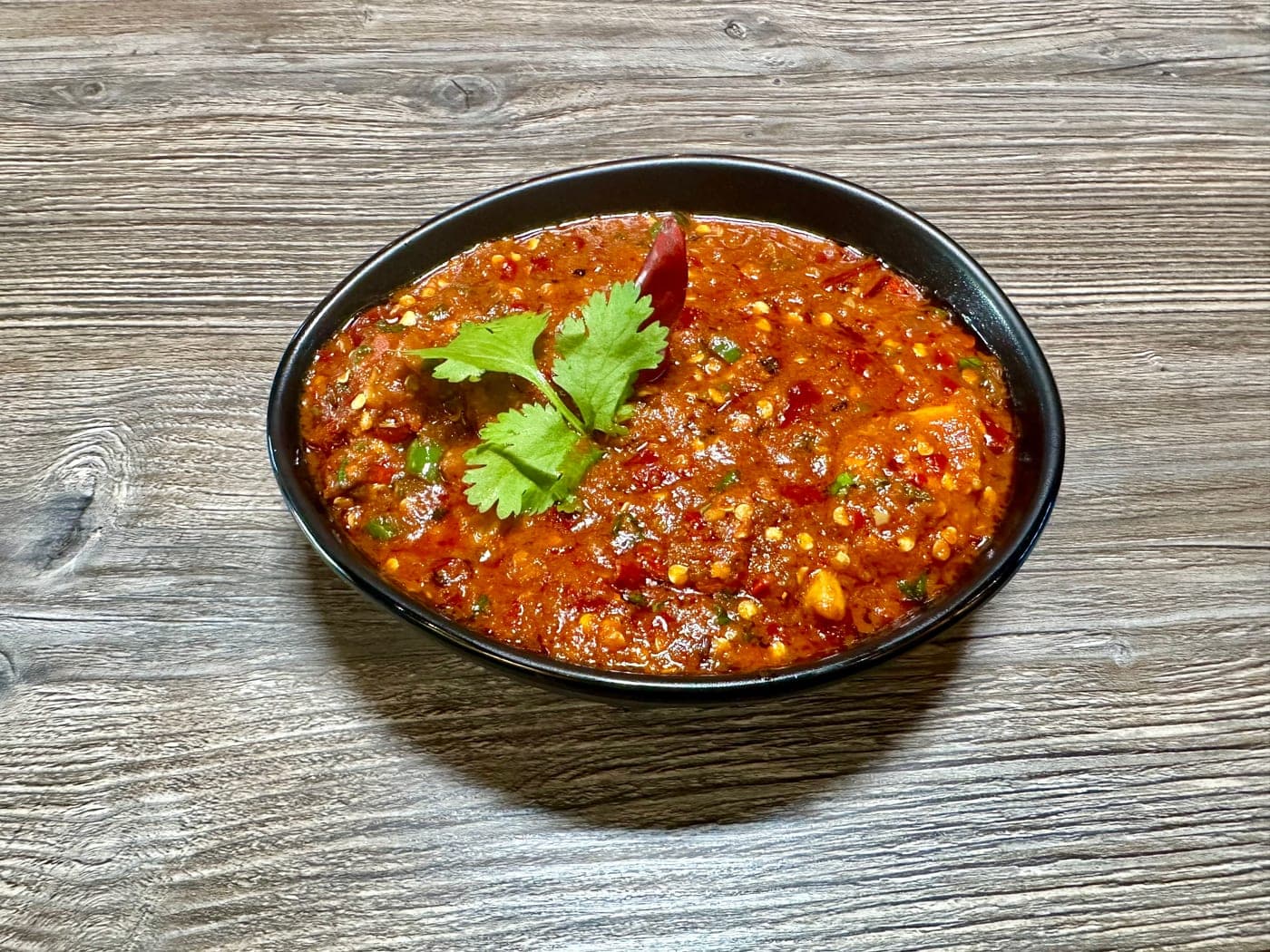 Spice-forward Inferno dishes at Mint Indian Bistro